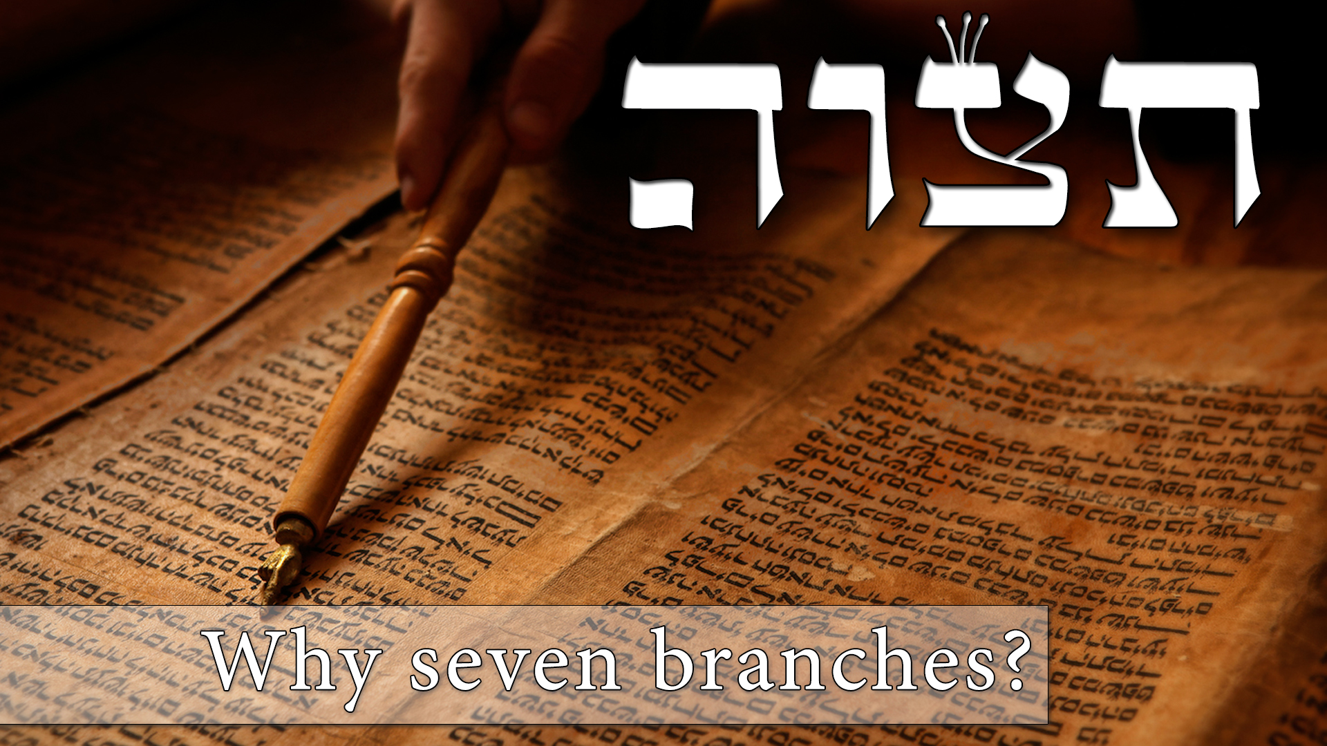 Why does the Menora have seven branches? Atzmut